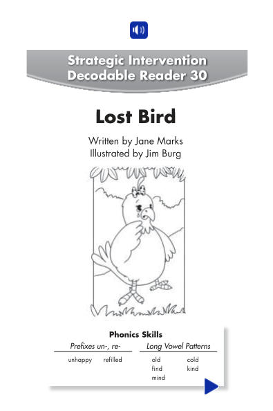 G1_SIDR_30 Lost Bird